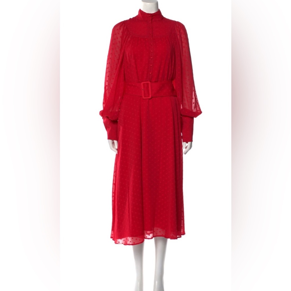 ROTATE BirgerChristensen Red Women's Dress